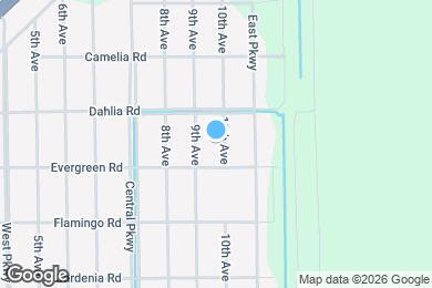 Map image of the property - 2040 10th Ave