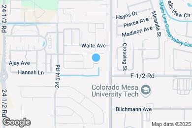 Map image of the property - 654 Copper Canyon Dr