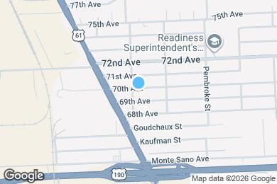 Map image of the property - 1928 70th Ave