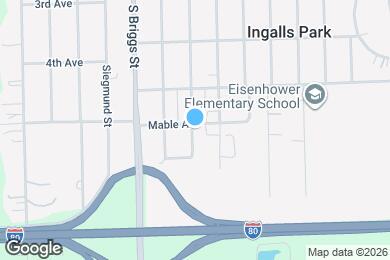 Map image of the property - 502 Peale St
