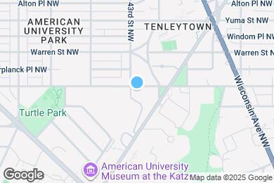 Map image of the property - 4224 Van Ness St NW