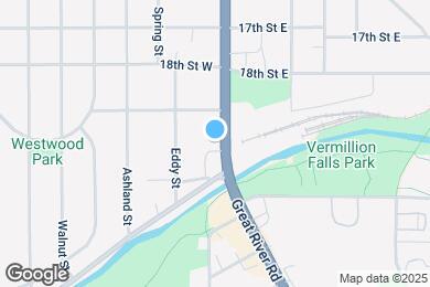 Map image of the property - 1908 Vermillion St