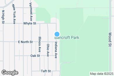 Map image of the property - 1610 Indiana Ave