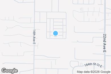 Map image of the property - 1627 182nd St E