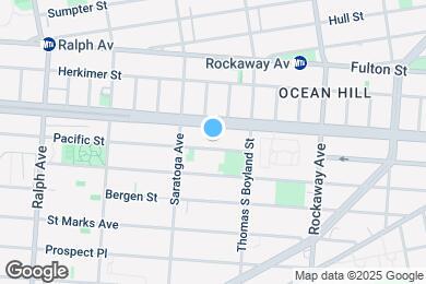Map image of the property - PACIFIC STREET