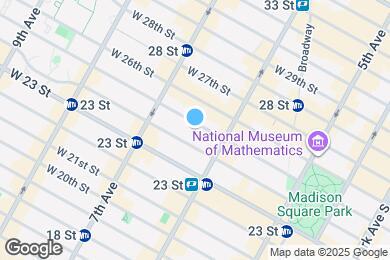 Map image of the property - 126 W 25th St