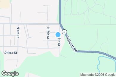 Map image of the property - 713 E Carol St