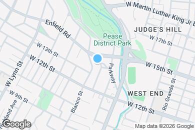 Map image of the property - 1212 Castle Hill St