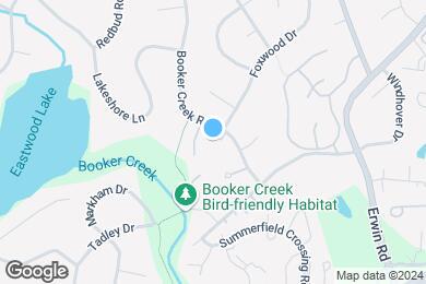 Map image of the property - Booker Creek - Students save up to 10%!