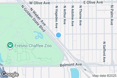 Map image of the property - 816 N Weber Ave