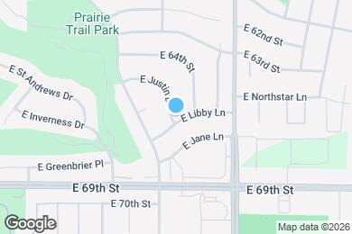 Map image of the property - 5904 S Bounty Pl