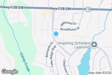 Map image of the property - 1264 W Briar Ridge Ct