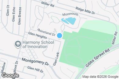 Map image of the property - 7331 Glen Heights