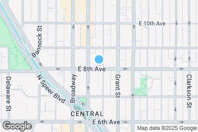 Map image of the property - 121 E 8th Ave