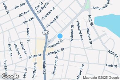 Map image of the property - 20 Ashland St