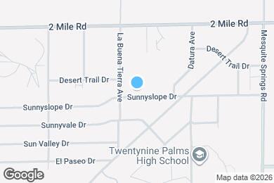 Map image of the property - 72548 Sunnyslope Dr