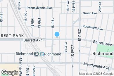 Map image of the property - 1927 Barrett Ave