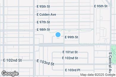 Map image of the property - 726 E 99th St