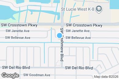 Map image of the property - 1698 SW Flint St