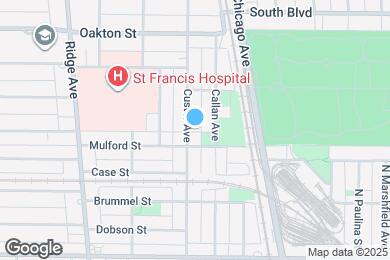 Map image of the property - 313 Custer Ave