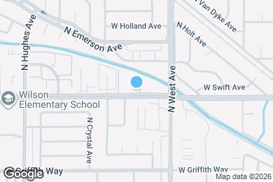 Map image of the property - 1550 Ashlan Ave