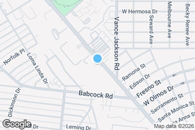 Map image of the property - Fredericksburg Place Apartments