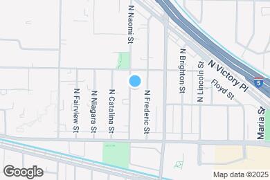 Map image of the property - 2320 N Naomi St