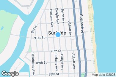 Map image of the property - 6000 Indian Creek Dr