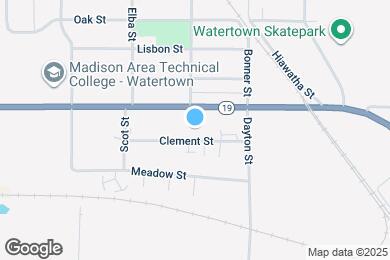 Map image of the property - Hillcrest Apartments