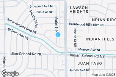 Map image of the property - 1916 Muriel St NE