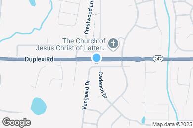 Map image of the property - 1016 Vanguard Dr