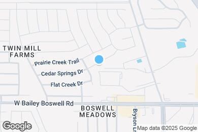 Map image of the property - 4805 Cedar Springs Dr