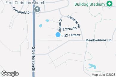 Map image of the property - 217 E 22 Terrace