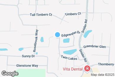 Map image of the property - 6549 Twin Lakes Dr