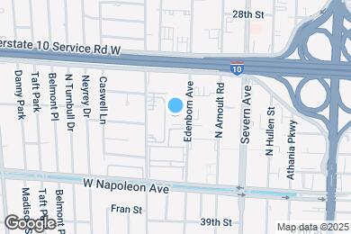 Map image of the property - 2330 Edenborn Ave