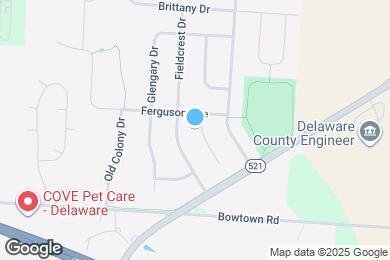 Map image of the property - 1896 Berwick Ct