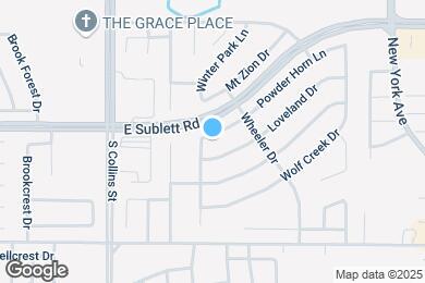Map image of the property - 1508 Powder Horn Ln