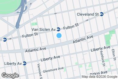 Map image of the property - 140 Van Siclen Ave