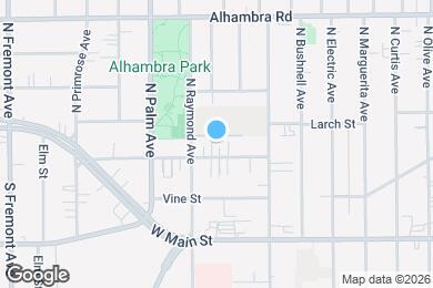 Map image of the property - 1819 Cedar St