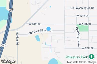 Map image of the property - 414 W Ella J Gilmore St