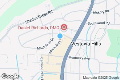 Map image of the property - 1869 Montclaire Ln