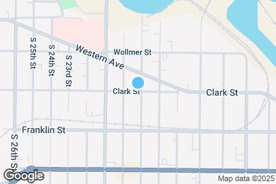 Map image of the property - 1903 Clark St