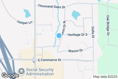 Map image of the property - 2351 Mason Dr