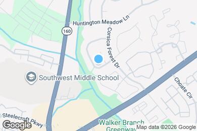 Map image of the property - 14531 Asheton Creek Dr