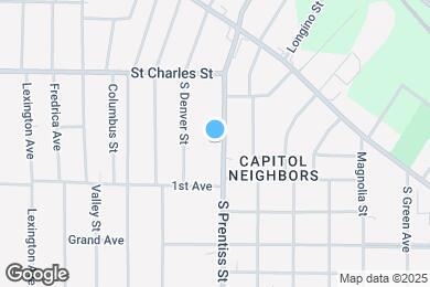 Map image of the property - 255 S Prentiss St