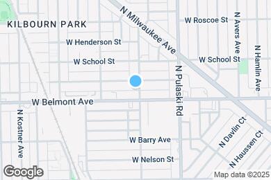 Map image of the property - 3216 N Karlov Ave