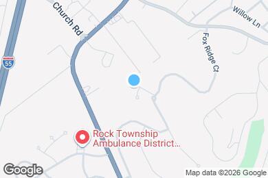 Map image of the property - 1819 Adyn Ave