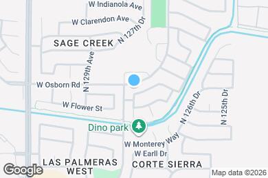 Map image of the property - 12746 W Hollyhock Dr