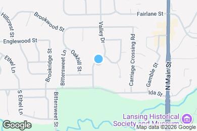Map image of the property - 209 Valley Dr