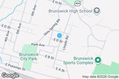 Map image of the property - 809 E D St